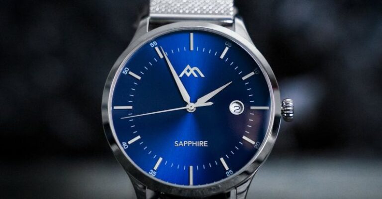 Moves - Photo Of Analog Sapphire Wrist Watch