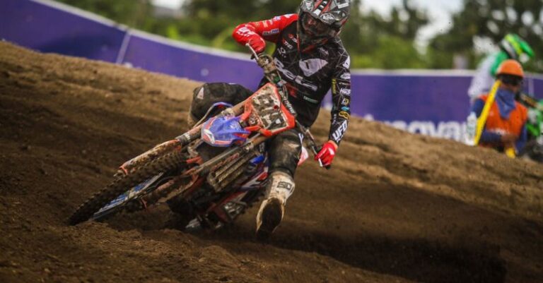 Rivalries - Competitor during Motocross Race
