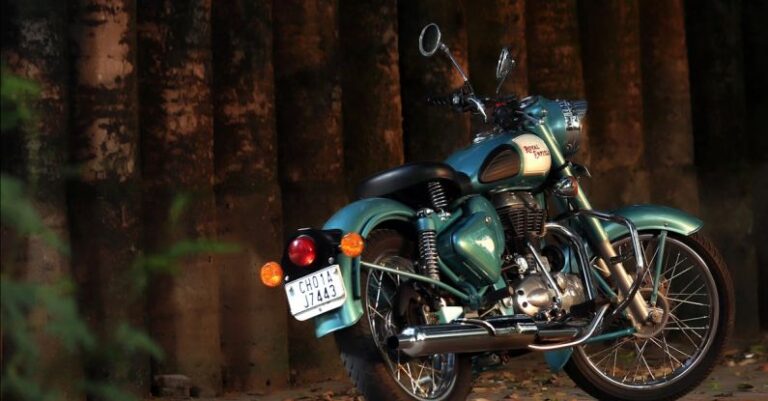 Bike - Photo of Parked Motorcycle