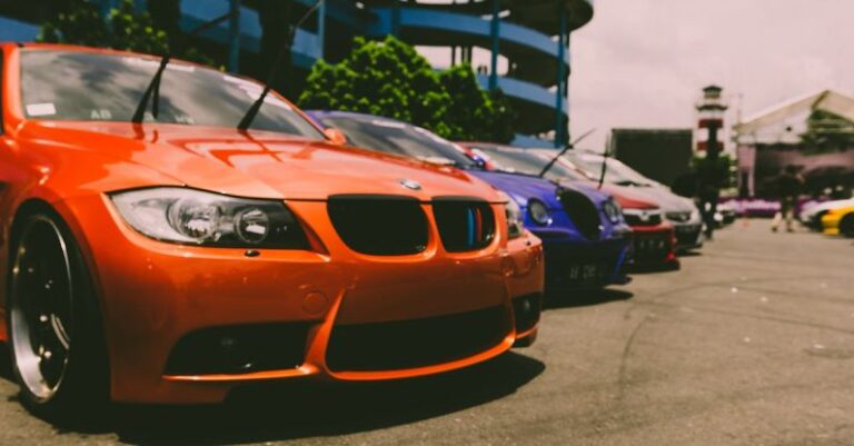 Modifications - Cars Parked Outside on Concrete Road