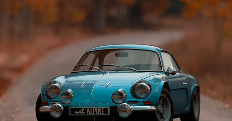Car - Shallow Focus Photography of Blue Alpine Car