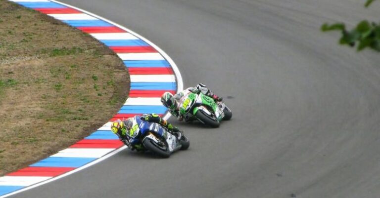 Races - Racing Between 2 Men Riding Motorcycle