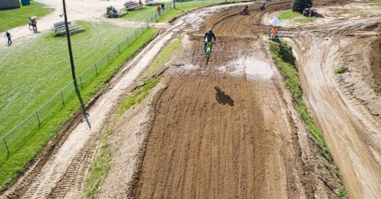 Competitions - Participant of Motorcycle Competitions on Route of Motocross